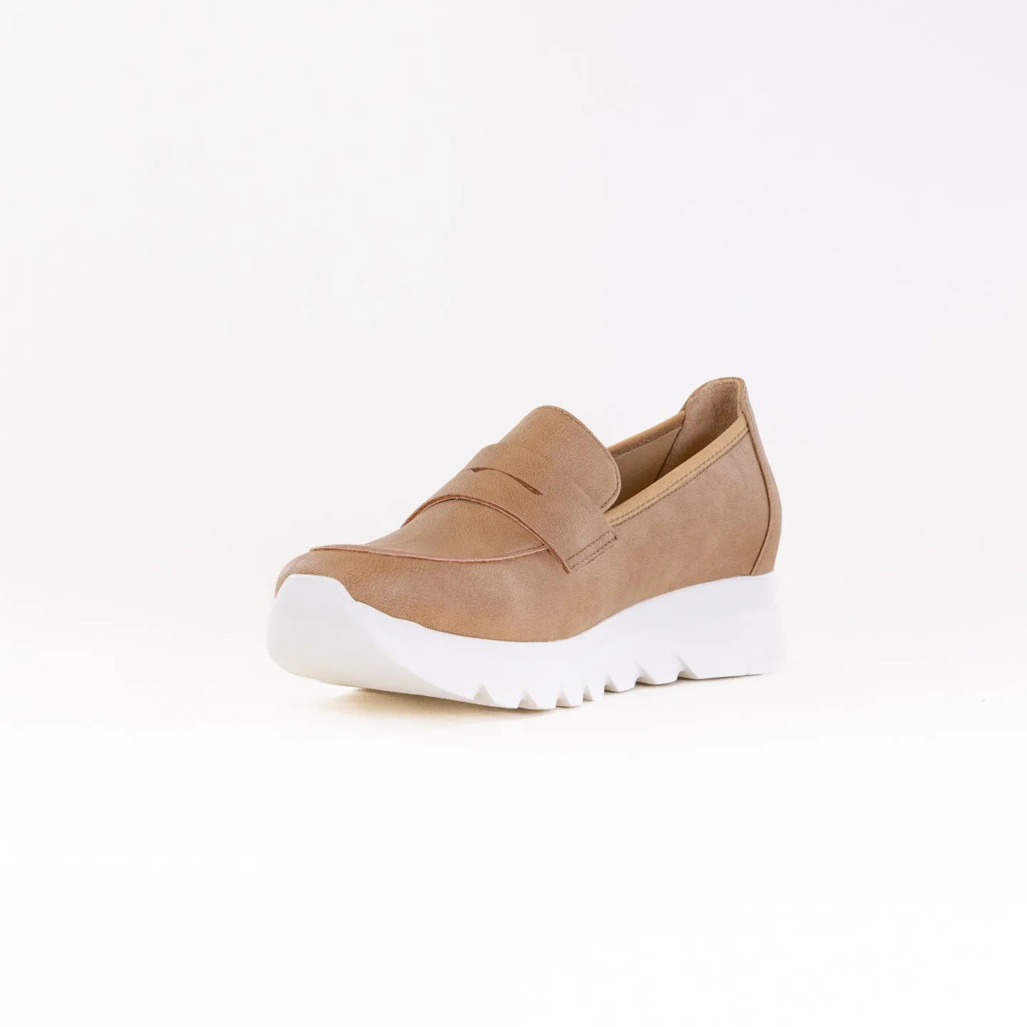 Wolky Snoafer F2F (Women's) - Sand Leather thermal lining