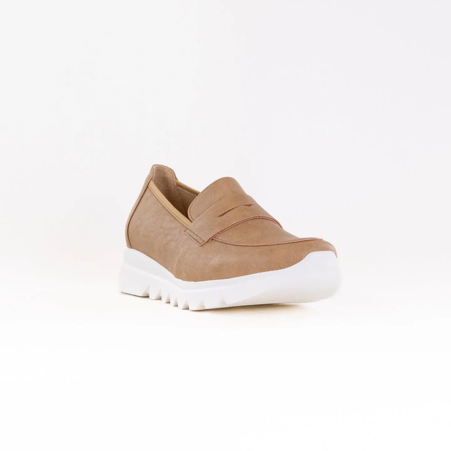 Wolky Snoafer F2F (Women's) - Sand Leather multi terrain