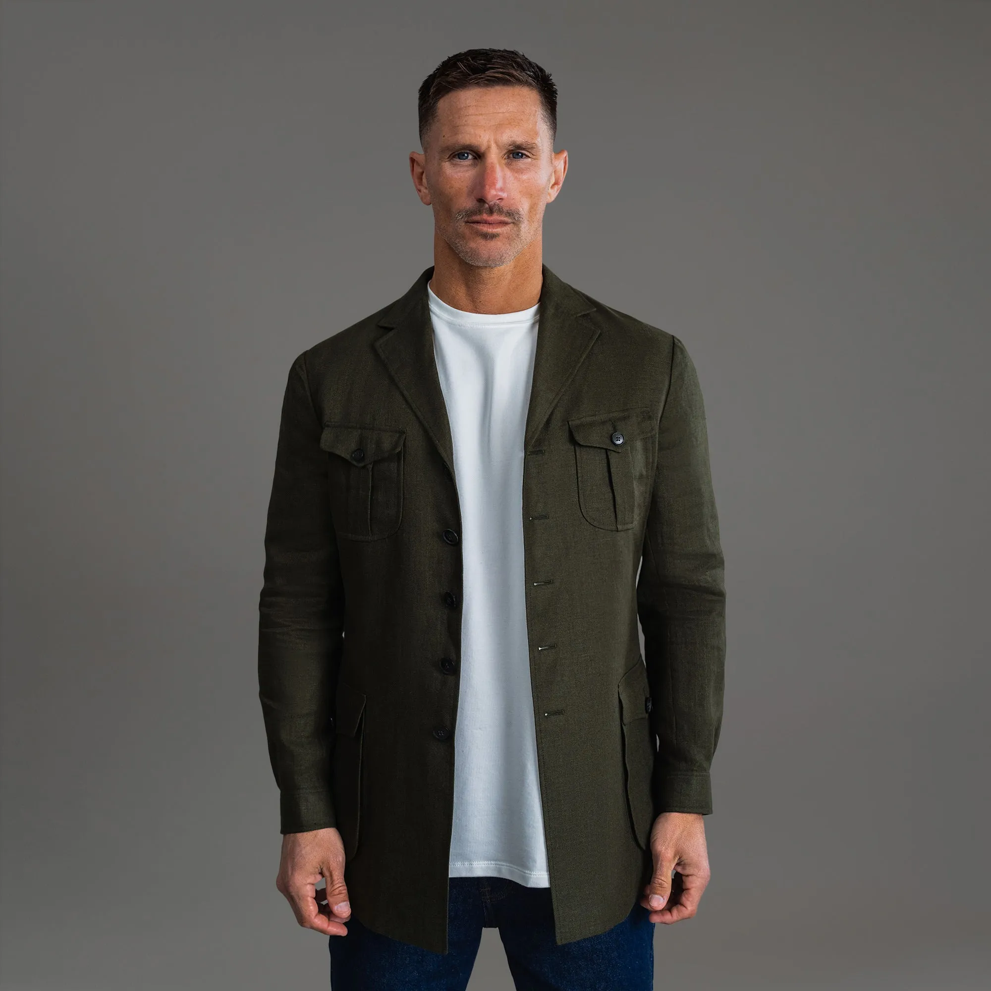 Wool Hunting Jacket flare gift