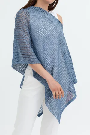 WRAP IN LINEN KNIT bold pop WRAP IN LINEN KNIT windy day