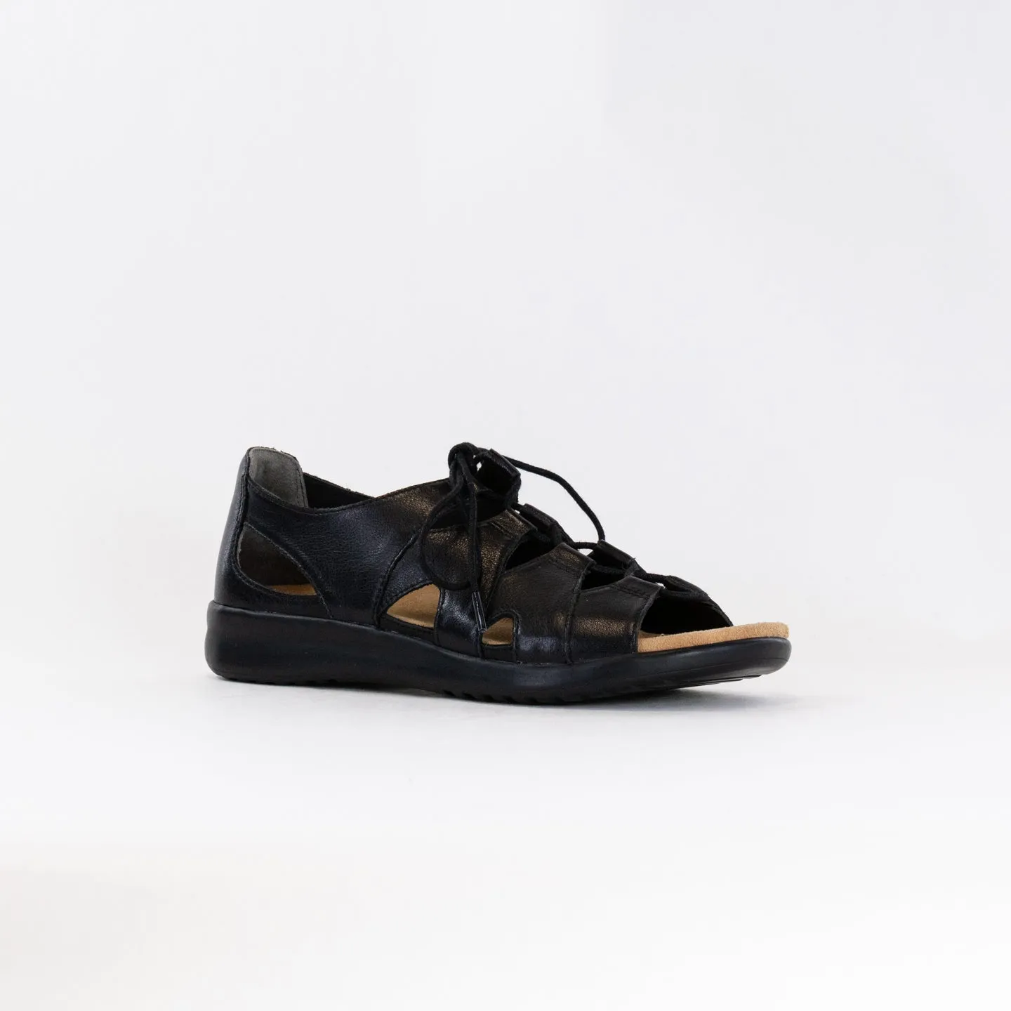 Ziera Barnett Sandal (Women's) - Black Nature Vibe